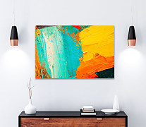 Obraz Abstraktné maľovanie 1957